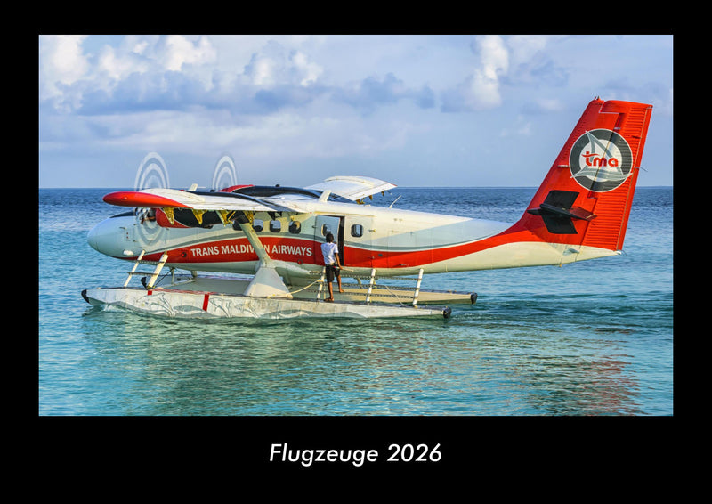 Flugzeuge Fotokalender 2026 - Hauptbild