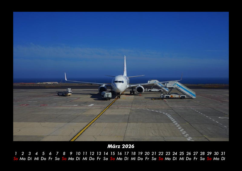 Flugzeuge Fotokalender 2026 - 3