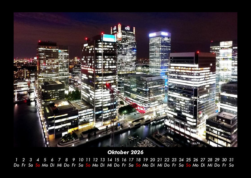 Londons schönste Seiten Fotokalender 2026 - 10