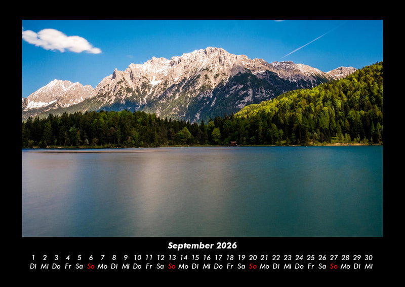 Die Seen der Erde Fotokalender 2026 - 9