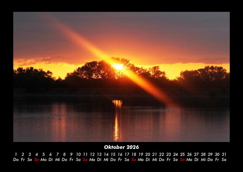 Die Seen der Erde Fotokalender 2026 - 10