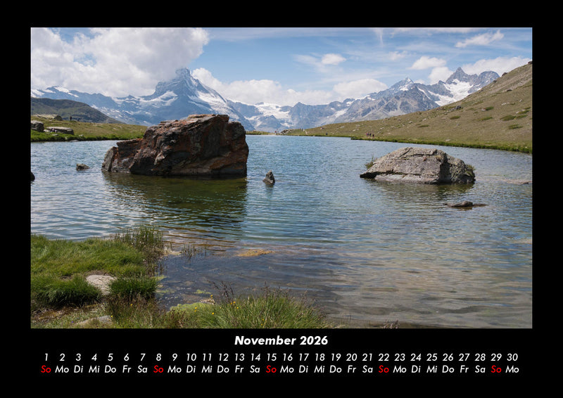 Die Seen der Erde Fotokalender 2026 - 11