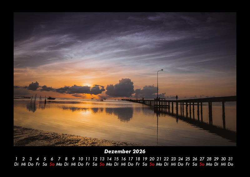 Die Seen der Erde Fotokalender 2026 - 12