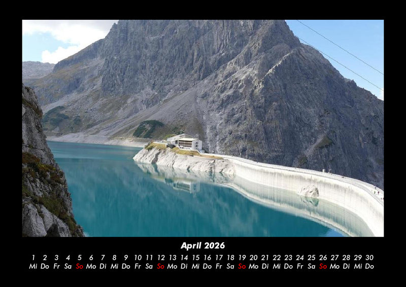 Die Seen der Erde Fotokalender 2026 - 4
