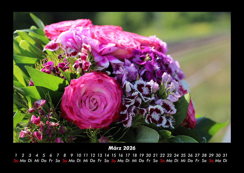 Blumenzauber Fotokalender 2026 - 3