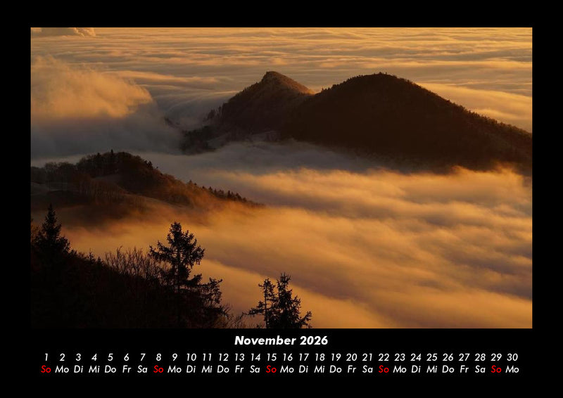 Bergige Welten Fotokalender 2026 - 11