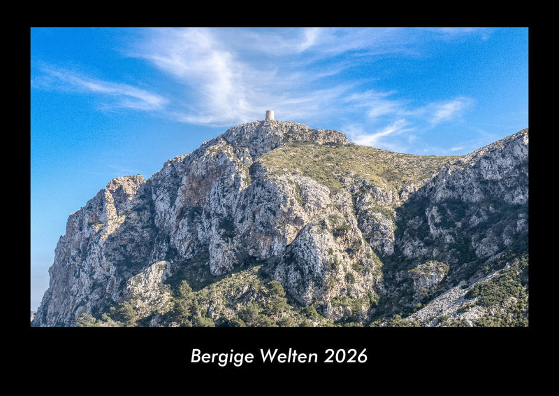 Bergige Welten Fotokalender 2026 - Hauptbild