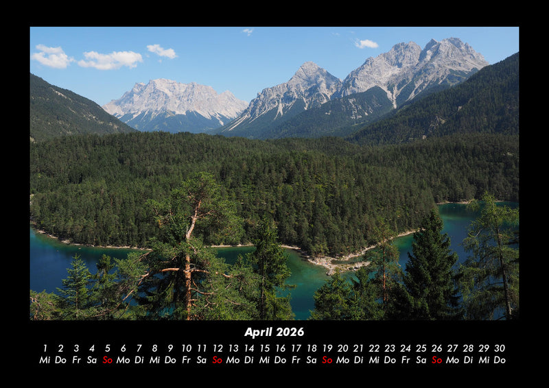 Bergige Welten Fotokalender 2026 - 4