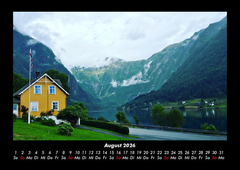 Bergige Welten Fotokalender 2026 - 8