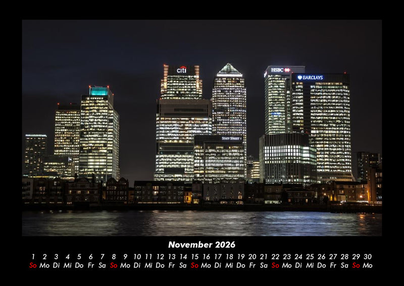London - Impressionen Fotokalender 2026 - 11