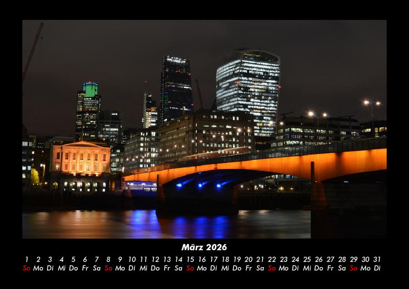 London - Impressionen Fotokalender 2026 - 3