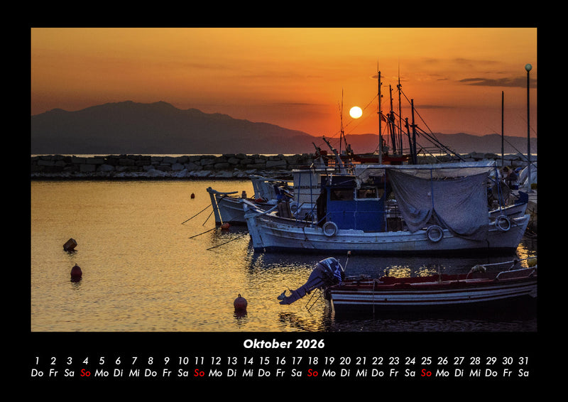 Bootskalender Fotokalender 2026 - 10