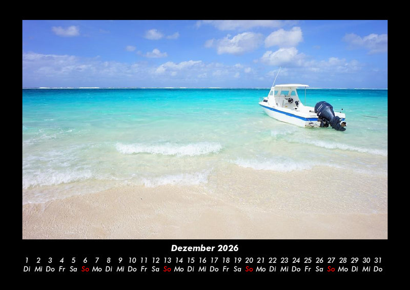 Bootskalender Fotokalender 2026 - 12
