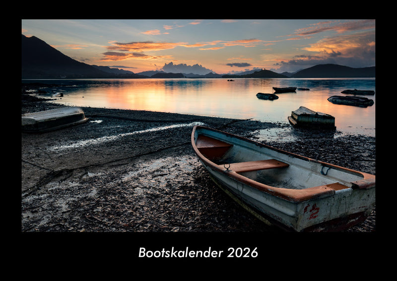 Bootskalender Fotokalender 2026 - Hauptbild