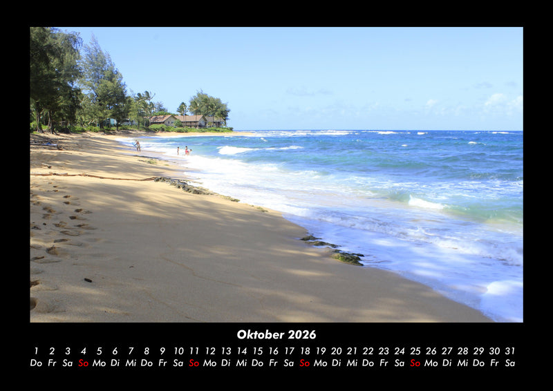 Strände der Welt Fotokalender 2026 - 10