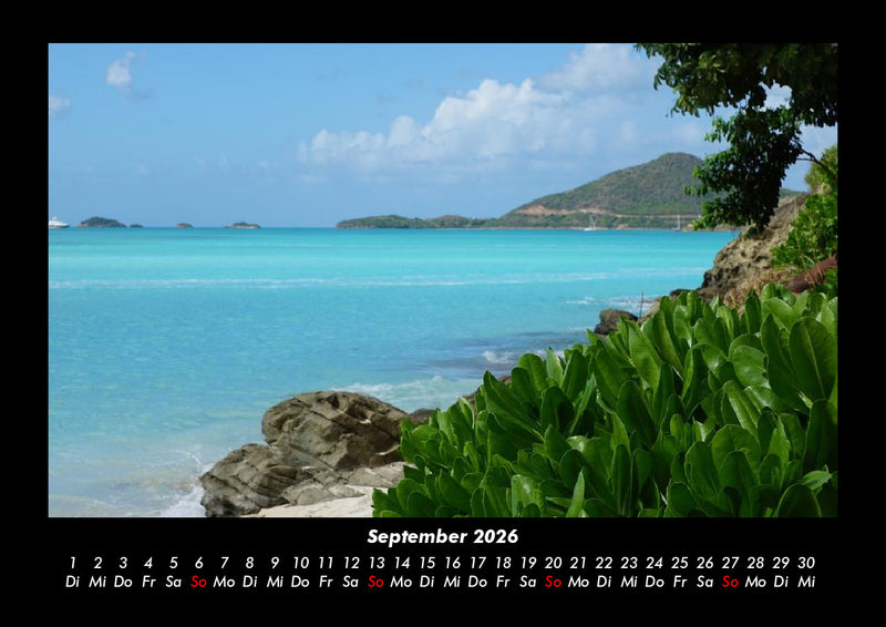 Karibik Fotokalender 2026 - 9