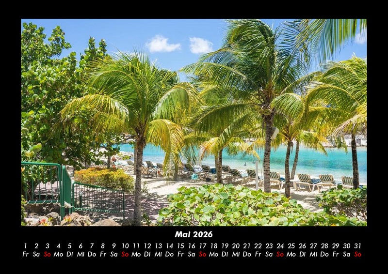 Karibik Fotokalender 2026 - 5