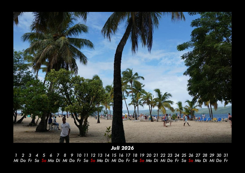 Karibik Fotokalender 2026 - 7