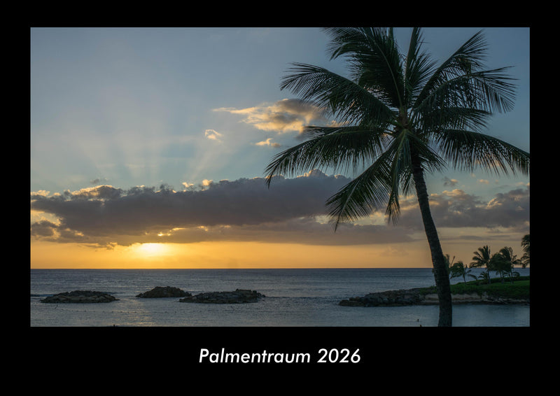 Palmentraum Fotokalender 2026 - Hauptbild