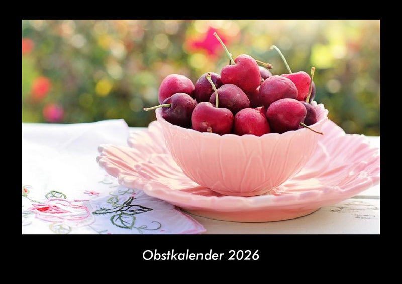 Obstkalender Fotokalender 2026 - Hauptbild