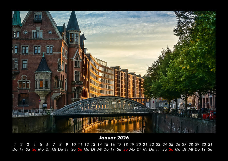 Hamburgs Schönheit Fotokalender 2026 - 1