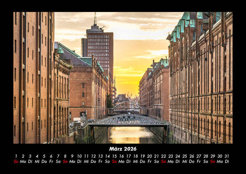 Hamburgs Schönheit Fotokalender 2026 - 3