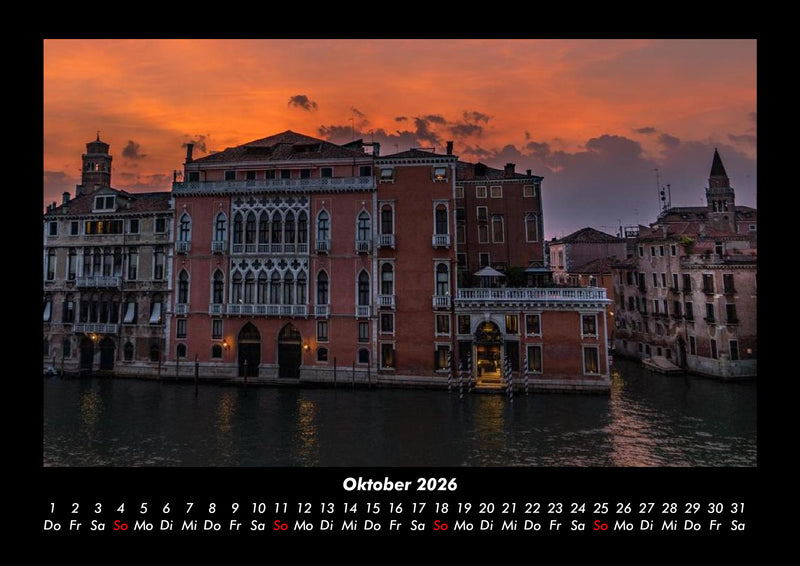 Sensation Italien Fotokalender 2026 - 10