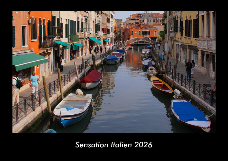 Sensation Italien Fotokalender 2026 - Hauptbild
