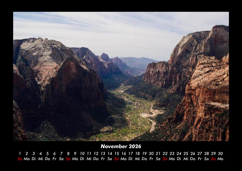 Bergige Welten Fotokalender 2026 - 11