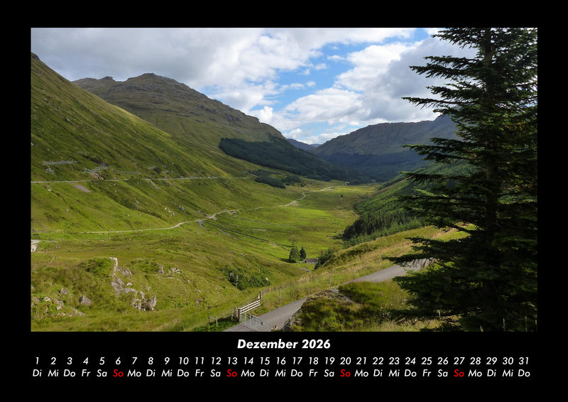 Bergige Welten Fotokalender 2026 - 12