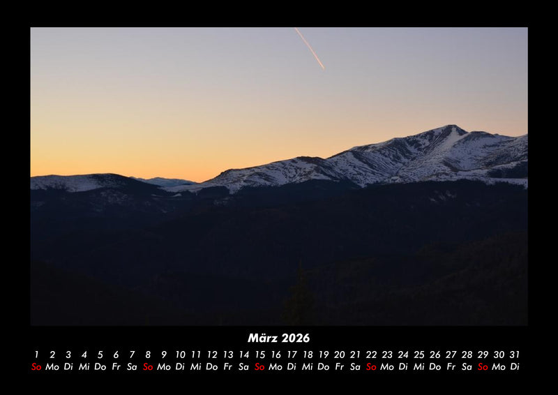 Bergige Welten Fotokalender 2026 - 3