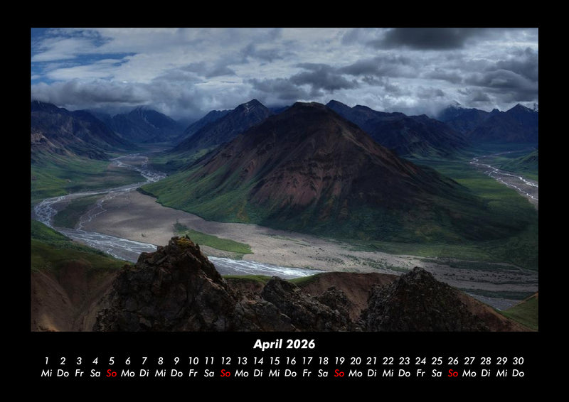 Bergige Welten Fotokalender 2026 - 4