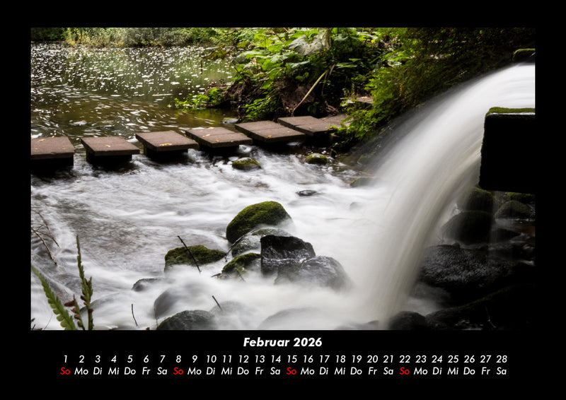 Die Seen der Erde Fotokalender 2026 - 2