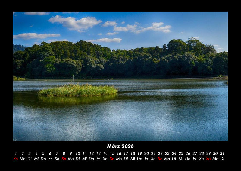 Die Seen der Erde Fotokalender 2026 - 3