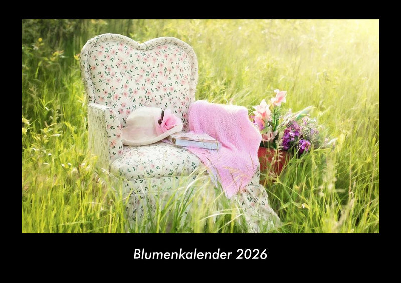 Blumenkalender Fotokalender 2026 - Hauptbild
