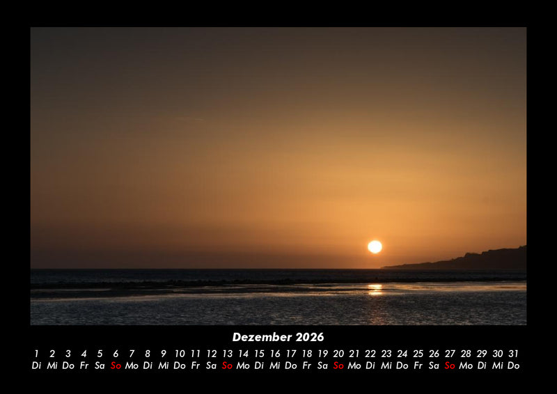 Sehnsucht nach Meer Fotokalender 2026 - 12