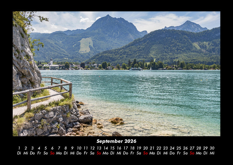 Landschaftskalender Fotokalender 2026 - 9