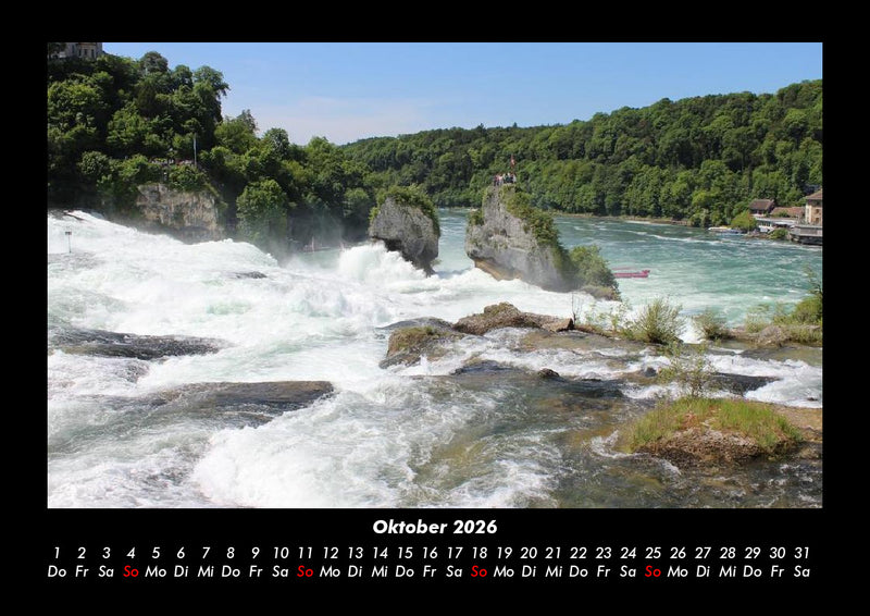 Landschaftskalender Fotokalender 2026 - 10