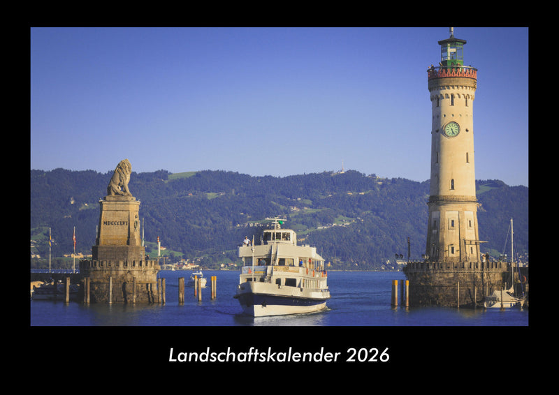 Landschaftskalender Fotokalender 2026 - Hauptbild