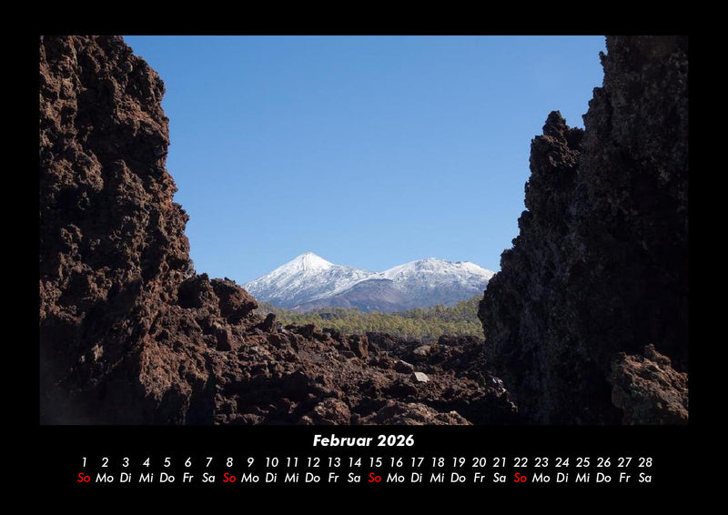 Landschaftskalender Fotokalender 2026 - 2