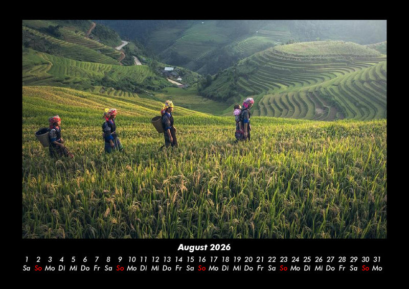 Landschaftskalender Fotokalender 2026 - 8