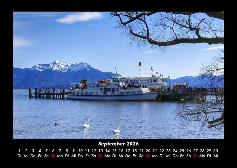 Boote und Segelschiffe Fotokalender 2026 - 9