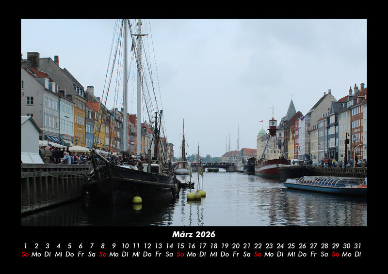 Boote und Segelschiffe Fotokalender 2026 - 3