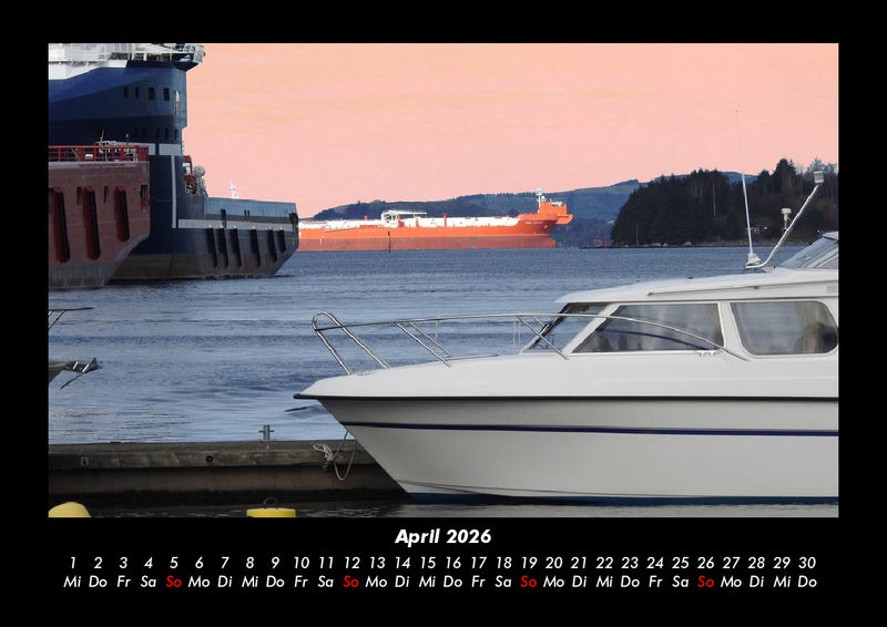 Boote und Segelschiffe Fotokalender 2026 - 4