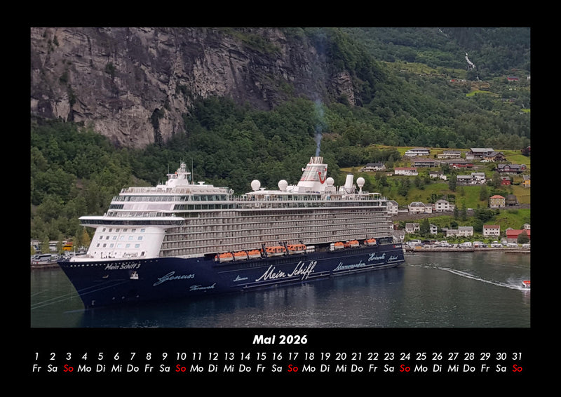 Boote und Segelschiffe Fotokalender 2026 - 5