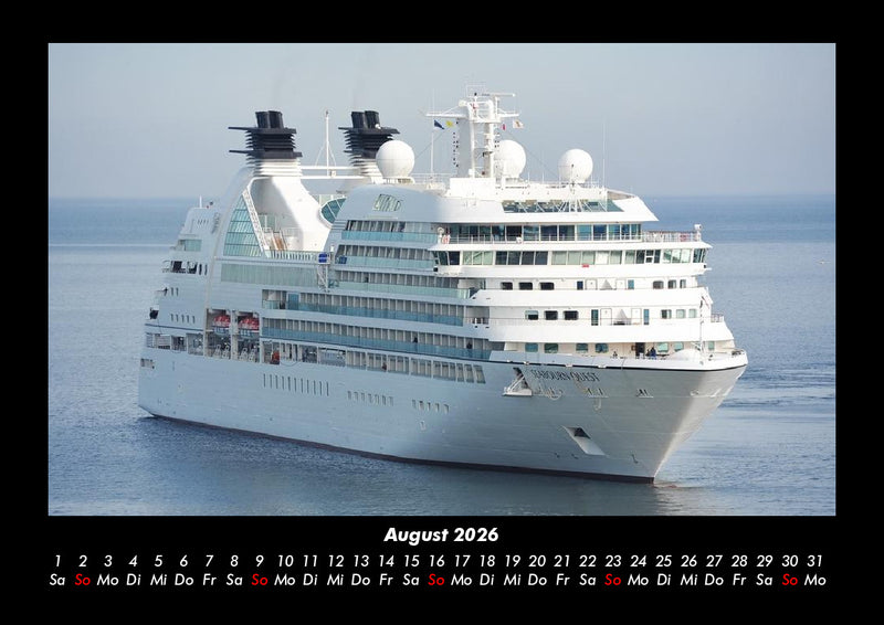 Boote und Segelschiffe Fotokalender 2026 - 8