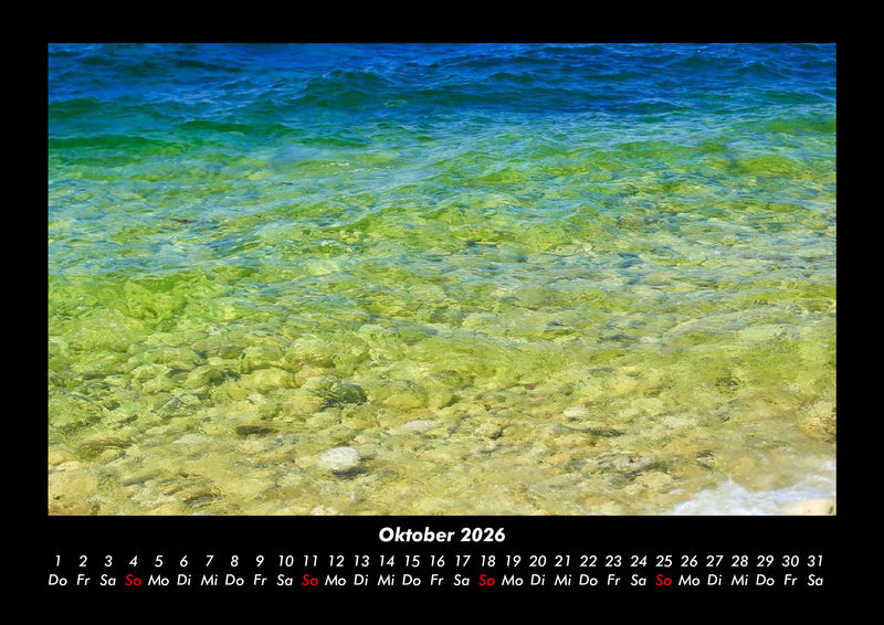 Sehnsucht nach Meer Fotokalender 2026 - 10