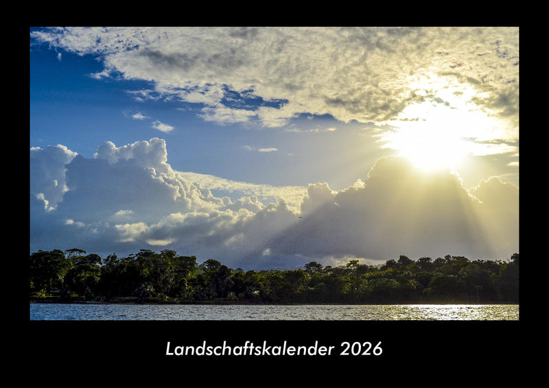 Landschaftskalender Fotokalender 2026 - Hauptbild