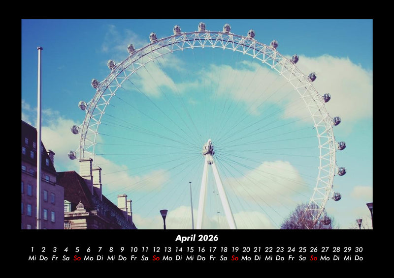 London Fotokalender 2026 - 4