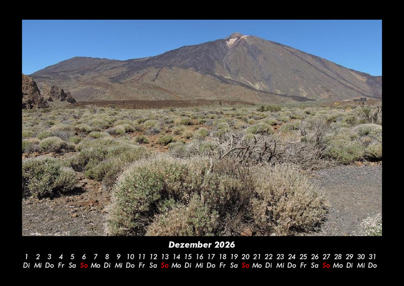 Berge Fotokalender 2026 - 12